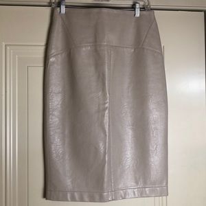 Zara Faux Leather Skirt